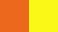 Orange Yoke/Fluoresce Yellow